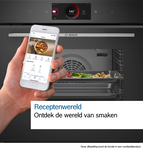 Inbouw Bosch compacte oven met magnetron CMG736AB1F Serie 8