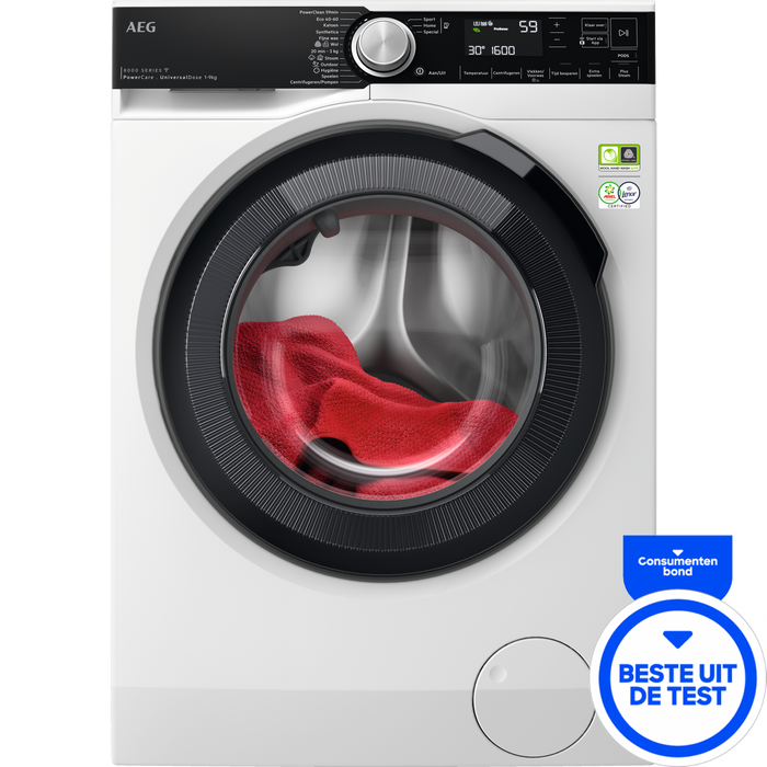 AEG Wasmachine LR8BADEN 8000 Serie